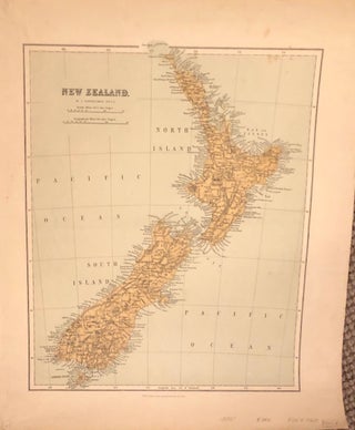 Item #018687 New Zealand. J Bartholomew FRGS