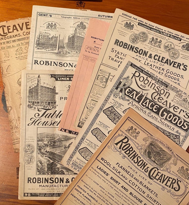 Item #018711 Trade catalogues. A collection of early 20th C sales brochures
