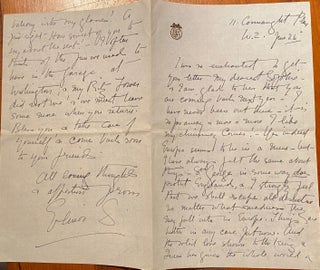 Item #018718 Collection of Hand-written letters. Elinor GLYN