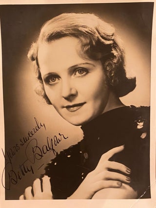 Item #018735 Signed photograph. Betty Balfour