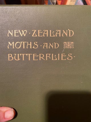 Item #018773 New Zealand Moths and Butterflies (macro-lepidoptera). G. V. HUDSON