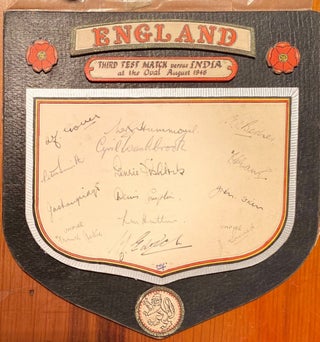 Item #018776 Signatures. English Cricket Team