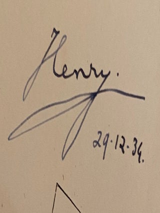 Item #018786 Signature. Duke of Gloucester Prince Henry