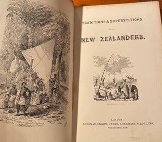 Item #018797 Traditions and Superstitions of the New Zealanders; with illustrations of their...