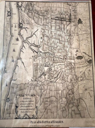 Item #018823 Plan of the Battle of Eckeren. War of the Spanish Succession. Paul de Rapin, tr. N....