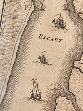 Plan of the Battle of Eckeren. War of the Spanish Succession