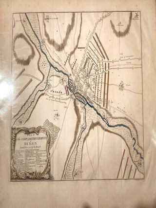 Item #018830 Plan of the Camp & Entrenchments of Denain. War of the Spanish Succession