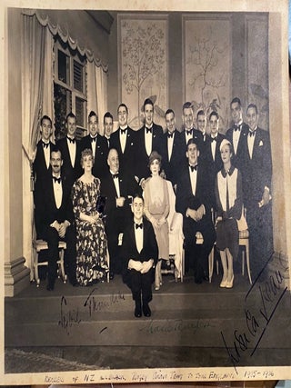 Item #018859 All Blacks with actresses, with the actress's autographs
