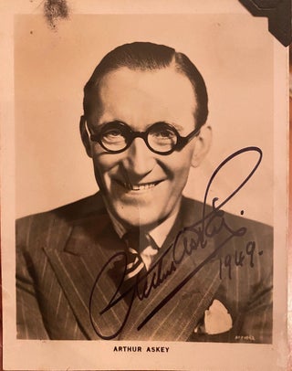 Item #018866 Signed photograph. Arthur Askey