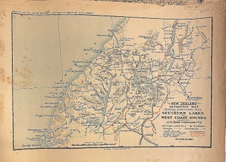 Item #018878 New Zealand Reference Map shewing distributions of the Southern Lands and West Coast...