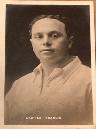 Item #018975 Portrait photograph signed on verso. Skipper Francis