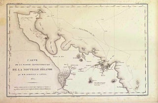 Item #019023 Carte De La Partie Septentrionale De La Nouvelle Zelande par M.M. Durville et Lotin...