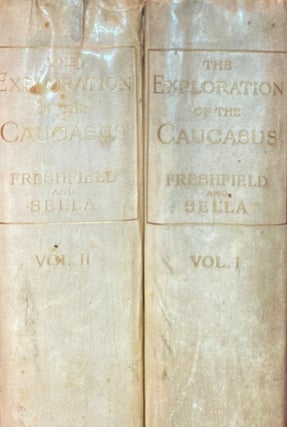 Item #019085 The exploration of the Caucasus. Douglas Freshfield, W
