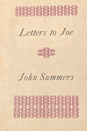 Item #019105 Letters to Joe. John SUMMERS