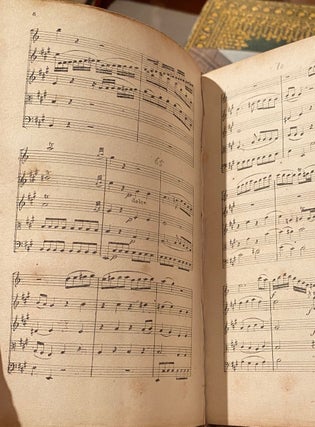 Item #019162 Mozart: miniature scores. Wolfgang Amadeus Mozart