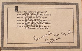 Item #019197 Signature Lillian Gish. LIllian Gish