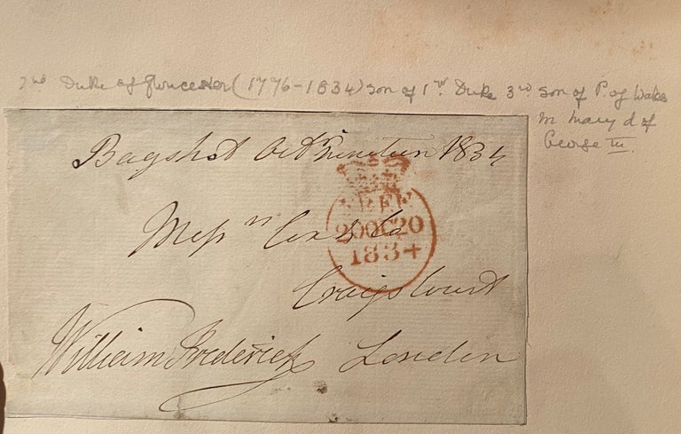 Item #019222 Signature. Duke of Gloucester William.