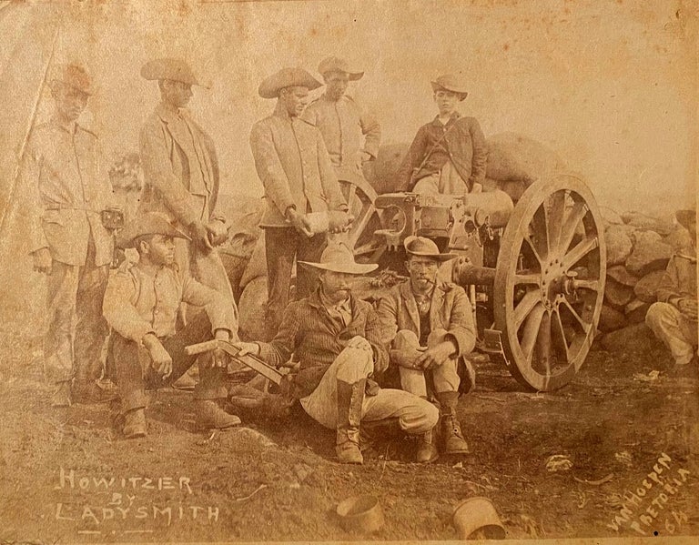 Item #019242 Boer War. Three original photograph of Boer soldiers. J. van Hoepen.