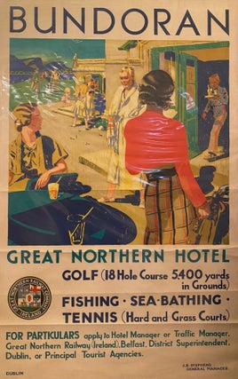 Item #019280 Bundoran. Great Northern Hotel. Golf.(18 hole course, 5400 yards in the grounds)....