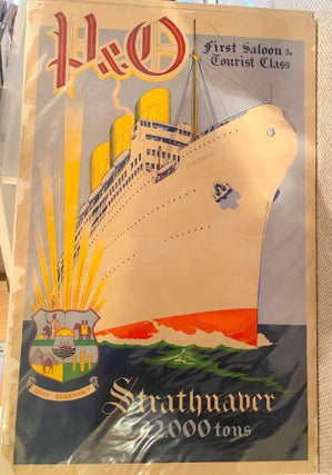 Item #019346 P & O Strathnaver 22,000 tons. P, O