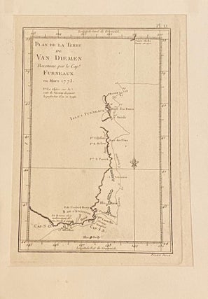 Item #019358 Plan de la Terre de Van Diemen. Furneaux