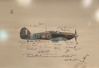 Item #019379 Battle of Britain 40th Anniversary. Hurricane Pilots. Battle of Britain