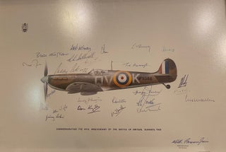Item #019380 Battle of Britain 40th Anniversary.Spitfire Pilots. Battle of Britain