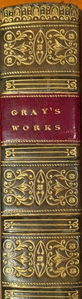 Item #019382 The works of Thomas Gray...memoirs of his life and writings. W. Mason