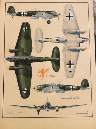Item #019411 German Heinkel fighter plane. Peter Endsleigh Castle