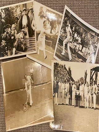 Item #019429 Tennis players. Sport, General photographs, Wide World Phoos