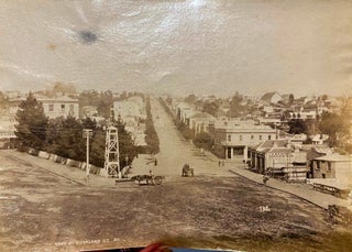 Item #019467 Grey St Auckland 1880s. F A. Coxhead