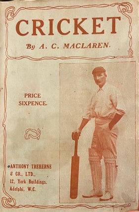 Item #019485 Cricket. A. C. MacLaren