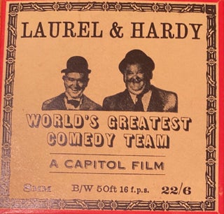 Item #019575 Laurel & Hardy 8 mm film The Hotel Doormen. Capitol Films