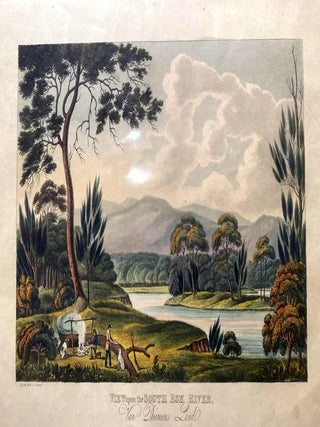 Item #019581 View upon the South Esk River, Van Diemen's Land. J. Lycett