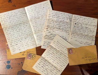 Item #019602 Civil War letters, America. Rob Brown