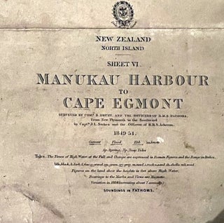 Manukau Harbour to Cape Egmont, New Zealand North Island 1849-1851