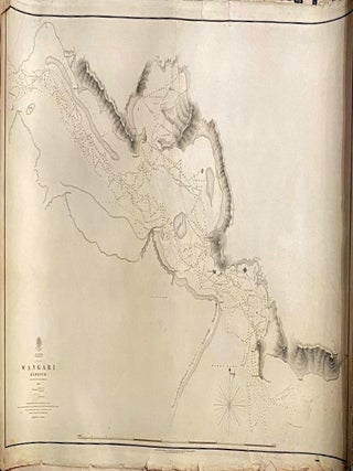 Item #019614 Wangari Harbour. New Zealand, North Island.1849. Admiralty Hydrographic Office