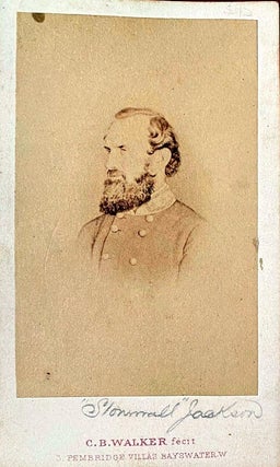 Item #019635 Photograph of General Stonewall Jackson. Stonewall Jackson