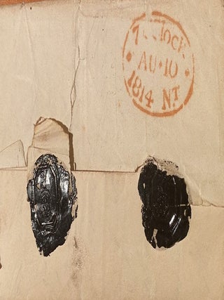 Letter to Mrs Finch about Lord Nelson's letters, Lady Hamilton and Sir Richard Strachan