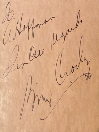 Item #019664 signature. Bing CROSBY, Harry Lillis
