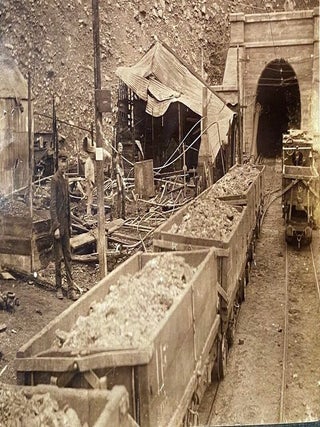 Photograph Album of the mining industry, West Coast, New Zealand