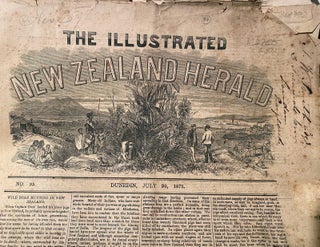 Item #019772 The Illustrated New Zealand Herald. No. 95, Dunedin, July 30, 1875. New Zealand...