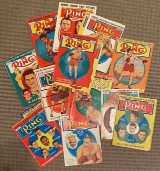 Item #019781 The Ring. Covers of The Ring Magazine 1930s