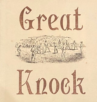 Item #019841 Great Knock - Sim's Australians v. Canterbury. Played at Lancaster Park,...