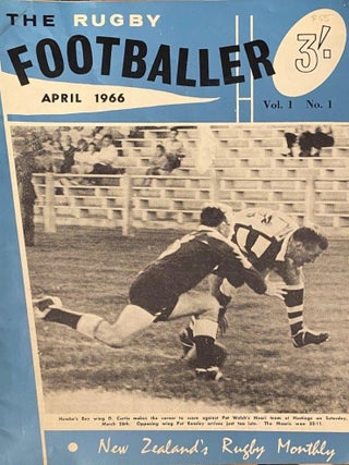 Item #019934 The Rugby Footballer. Sports magazine