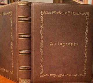 Item #019956 Autograph album