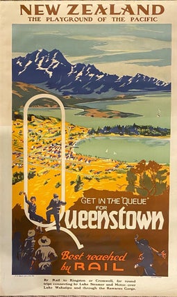 Item #019969 Get in the Queue for Queenstown. Original poster