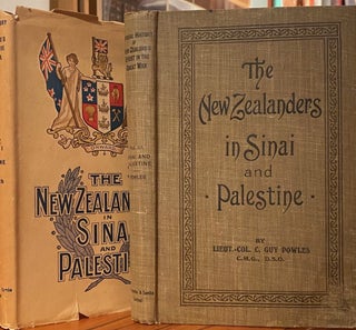 Item #020045 The New Zealanders in Sinai and Palestine ; from Material Compiled By Major A....