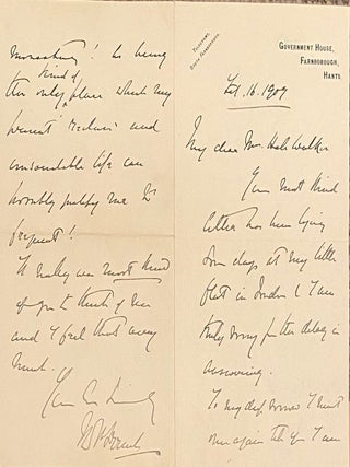 Hand-written letter