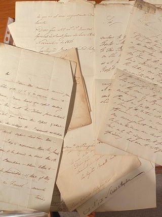 Item #020197 Peninsular War letters. Wellington